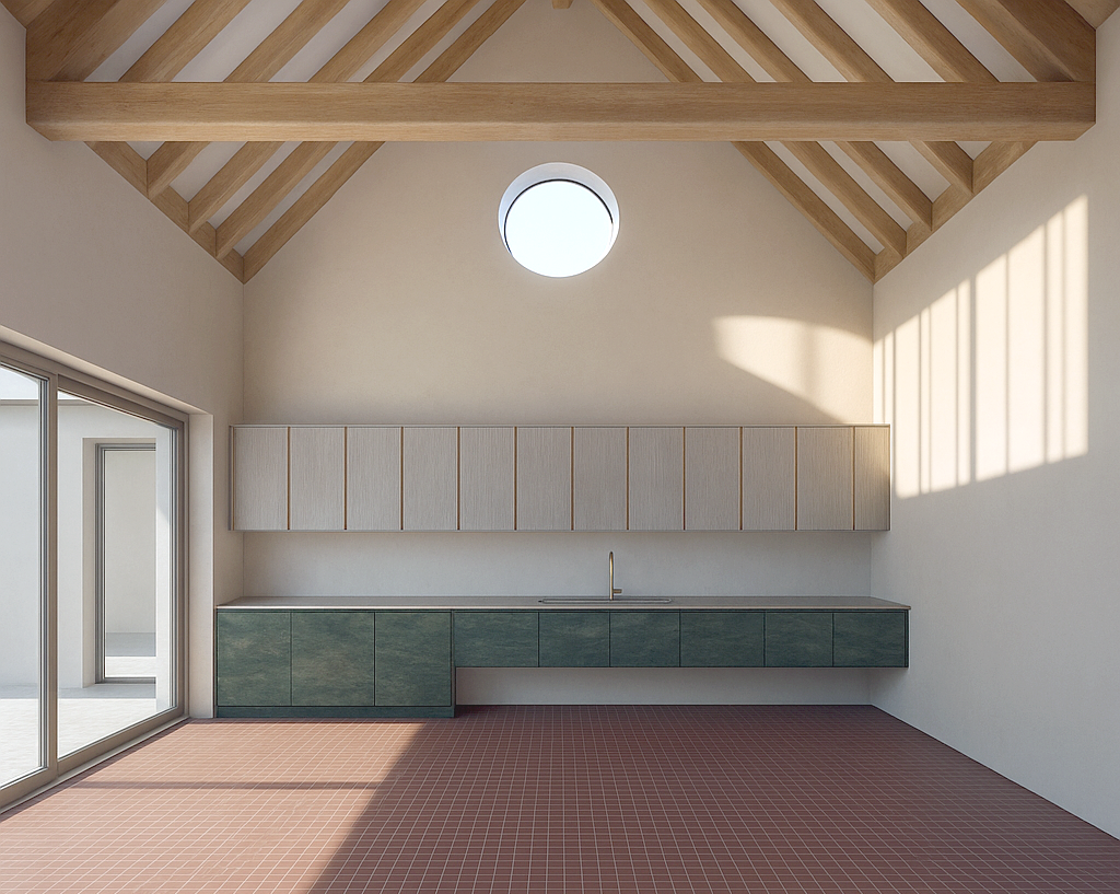 Piano House — music conservatory, artist workshop, guest house, home office, rental dwelling. ADU and music studio conversion by DeMo Design Studio in Los Angeles.