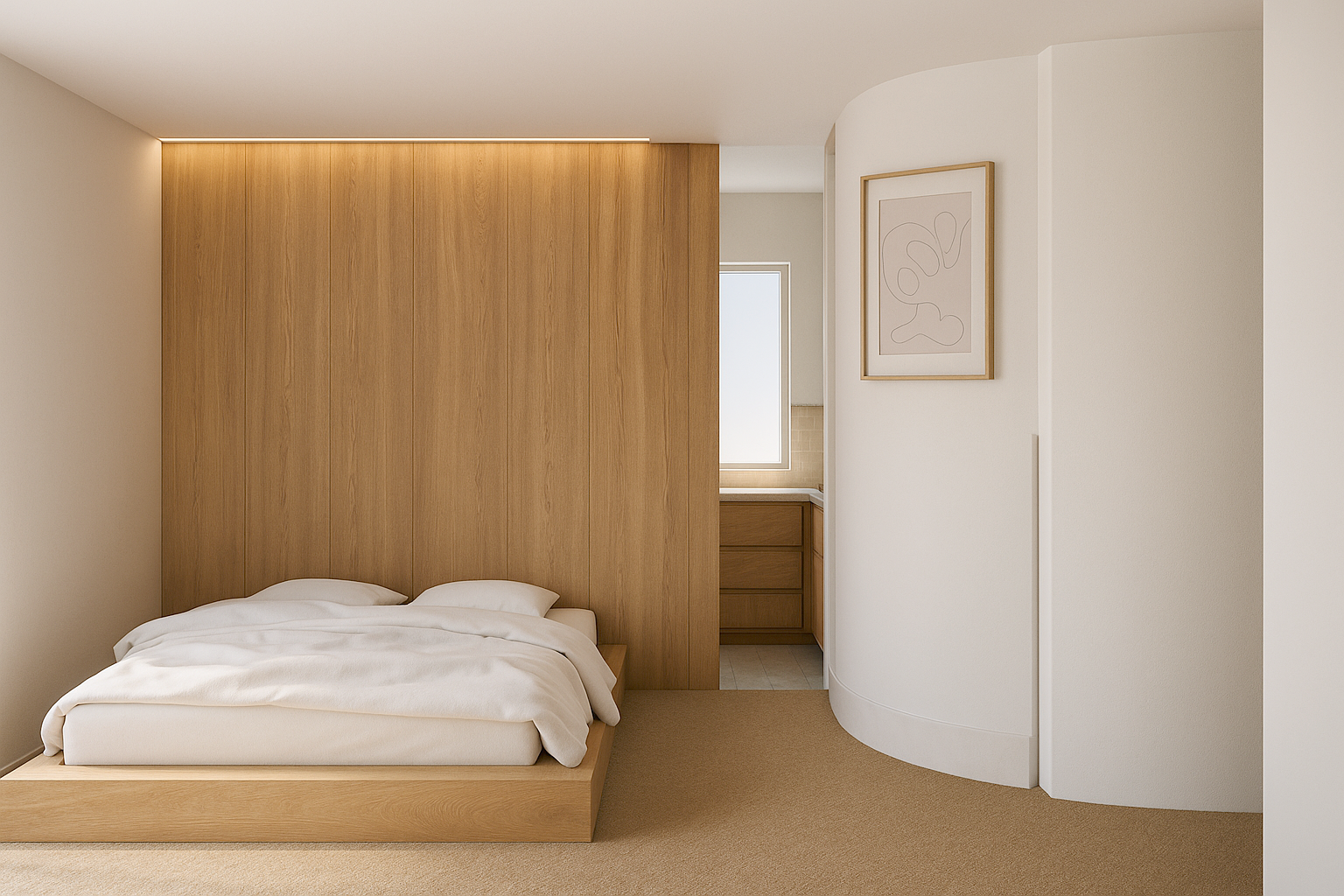 Potter’s Cove — the nucleus of family life, minimalist interior renovation by DeMo Design Studio in Beverlywood, Los Angeles