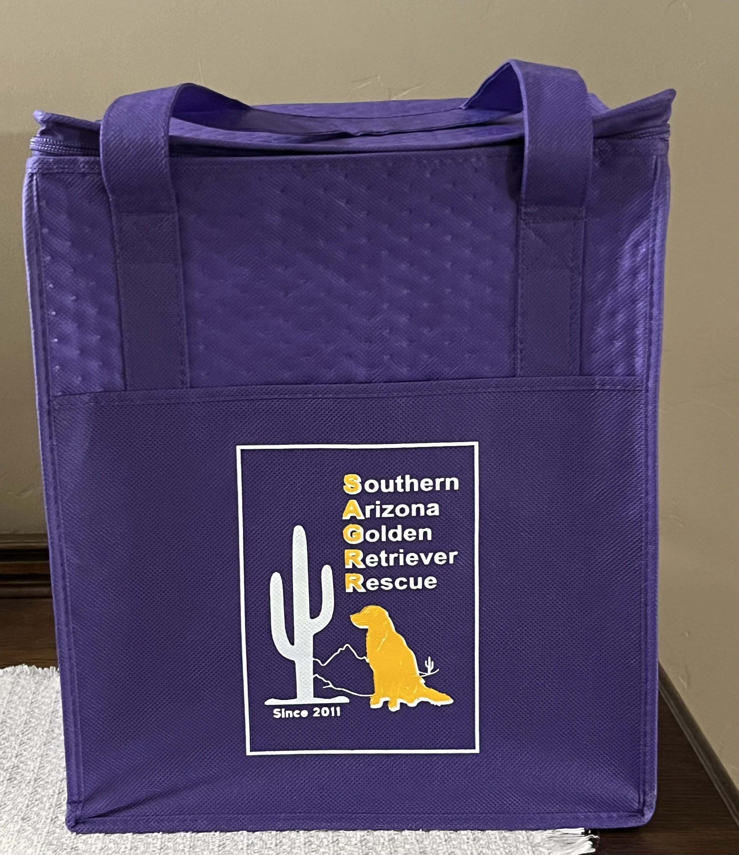 SAGRR Logo Insulated Tote Bag