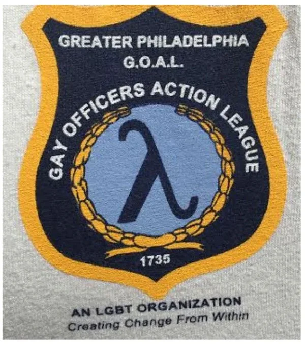 Jo Mason Badge for GOAL - Gay Officers Action League