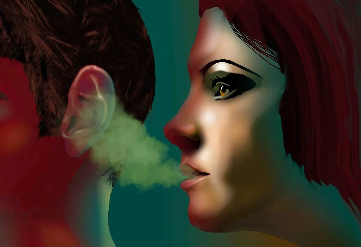 A woman spreads toxic gossip about a teacher which can affect their career and their standing in society, even though the research does not suggest LGBTQ people are committing abuse