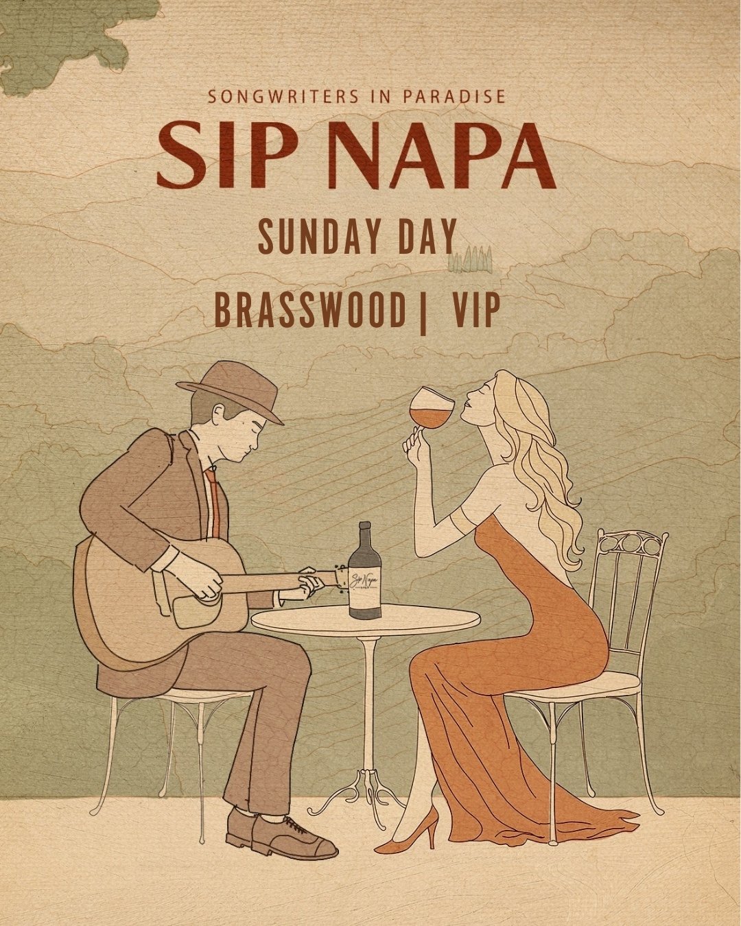 Brasswood | VIP SINGLE DAY PASS | Sunday April 19th
