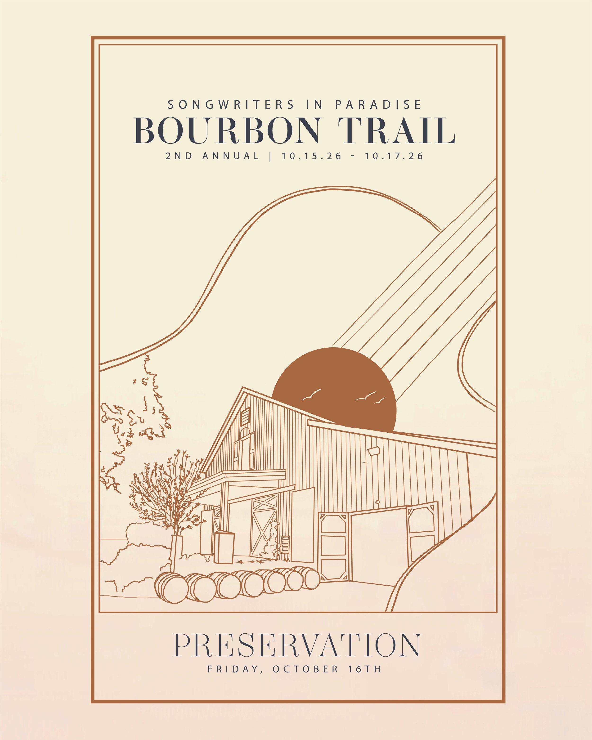 Preservation Distillery | VIP | Friday, October 16th