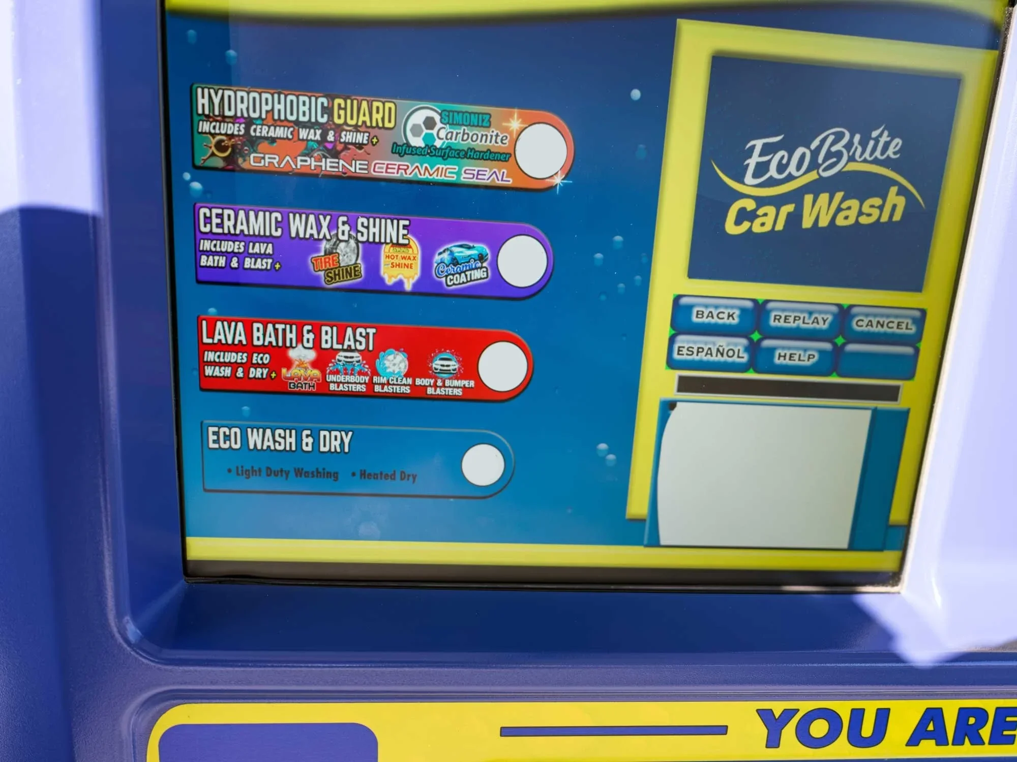 Get The Eco Brite Car Wash Mobile App