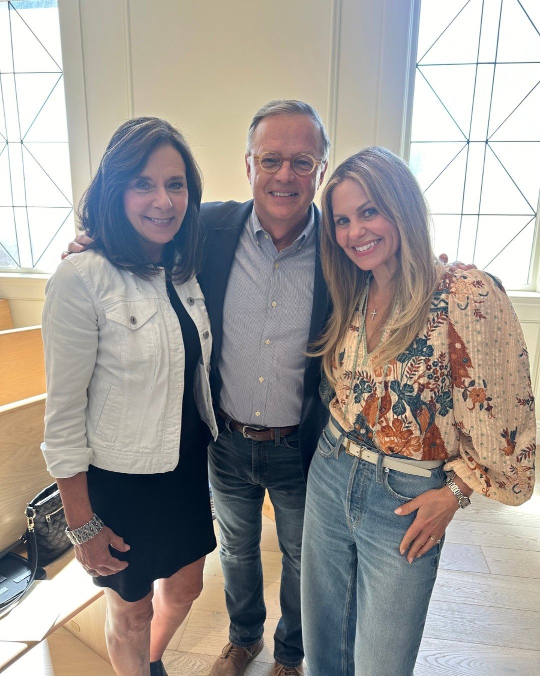 Rozanne and I crossed paths with @candacecbure over the weekend at a worship service in Napa. It was great chatting briefly about The Joy Challenge. Candace was an early reviewer, and I'm grateful for her feedback! 

&quot;When is the last time you r