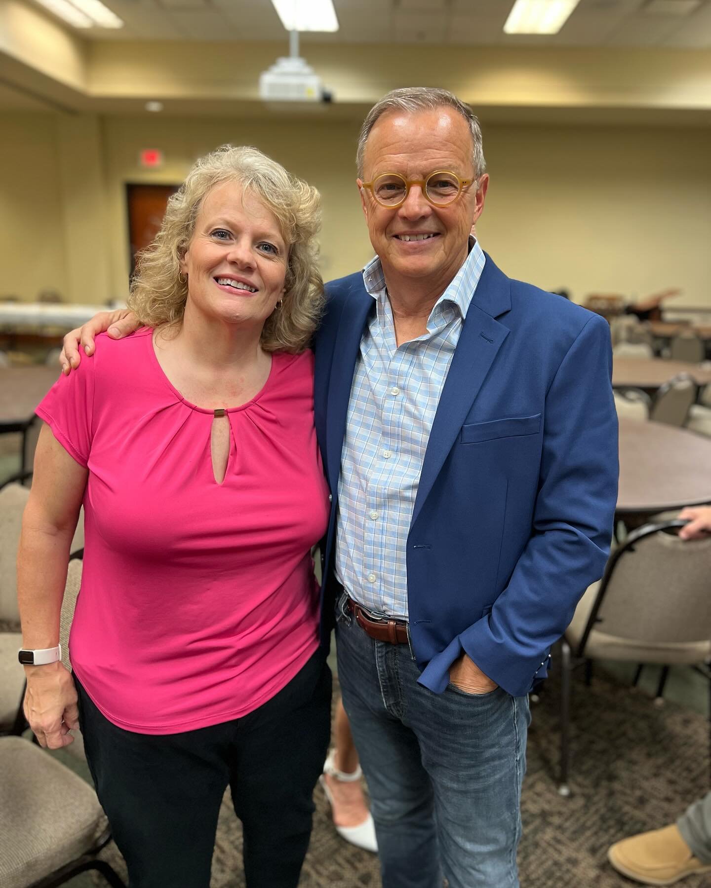 My sister (Teresa Moen) &amp; I grew up in an unchurched home. We were invited to church by a neighbor when I was 14 &amp; she was 12. We became Christians the same week back in 1974. Next month will be our 50th spiritual birthday. 

Tonight I got to