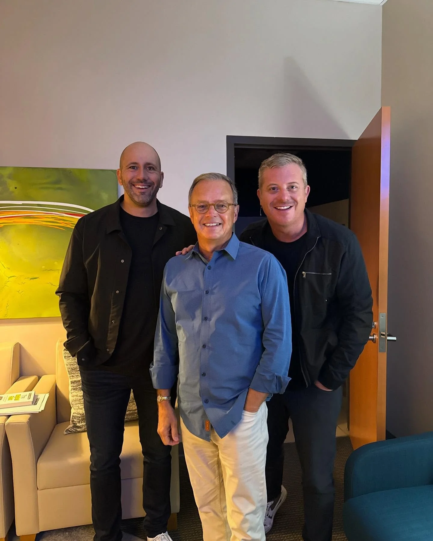 Darren Whitehead in the house today to start our 28 Day Digital Fast throughout KC. Darren charged us up to charge down these &ldquo;glowing rectangles!&rdquo; Thanks bro for your vision for this.