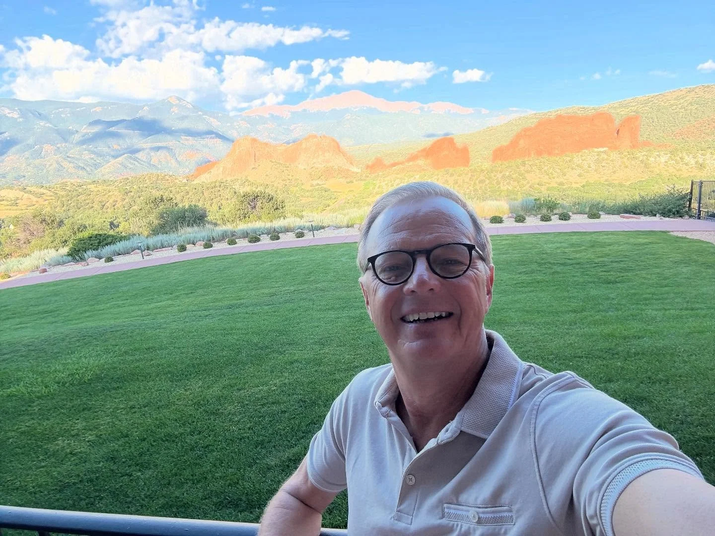 Beginning three day deep dive with some our favorite pastors on the planet. Been in the live giving group for 15 years. Garden of the Gods provides the perfect backdrop.