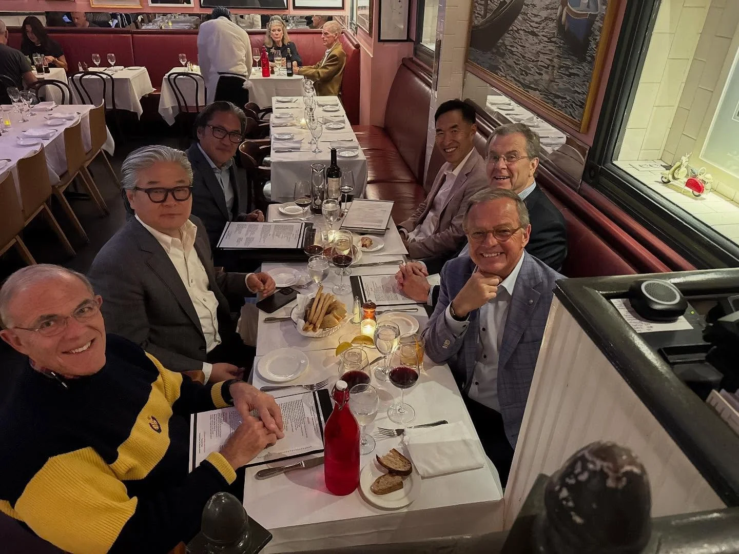 In New York City to meet with the amazing team at Grace and Mercy Foundation that is all about people getting into God&rsquo;s Word globally. Dinner at a quaint Italian restaurant on the Upper East Side. Tomorrow we get down to business.