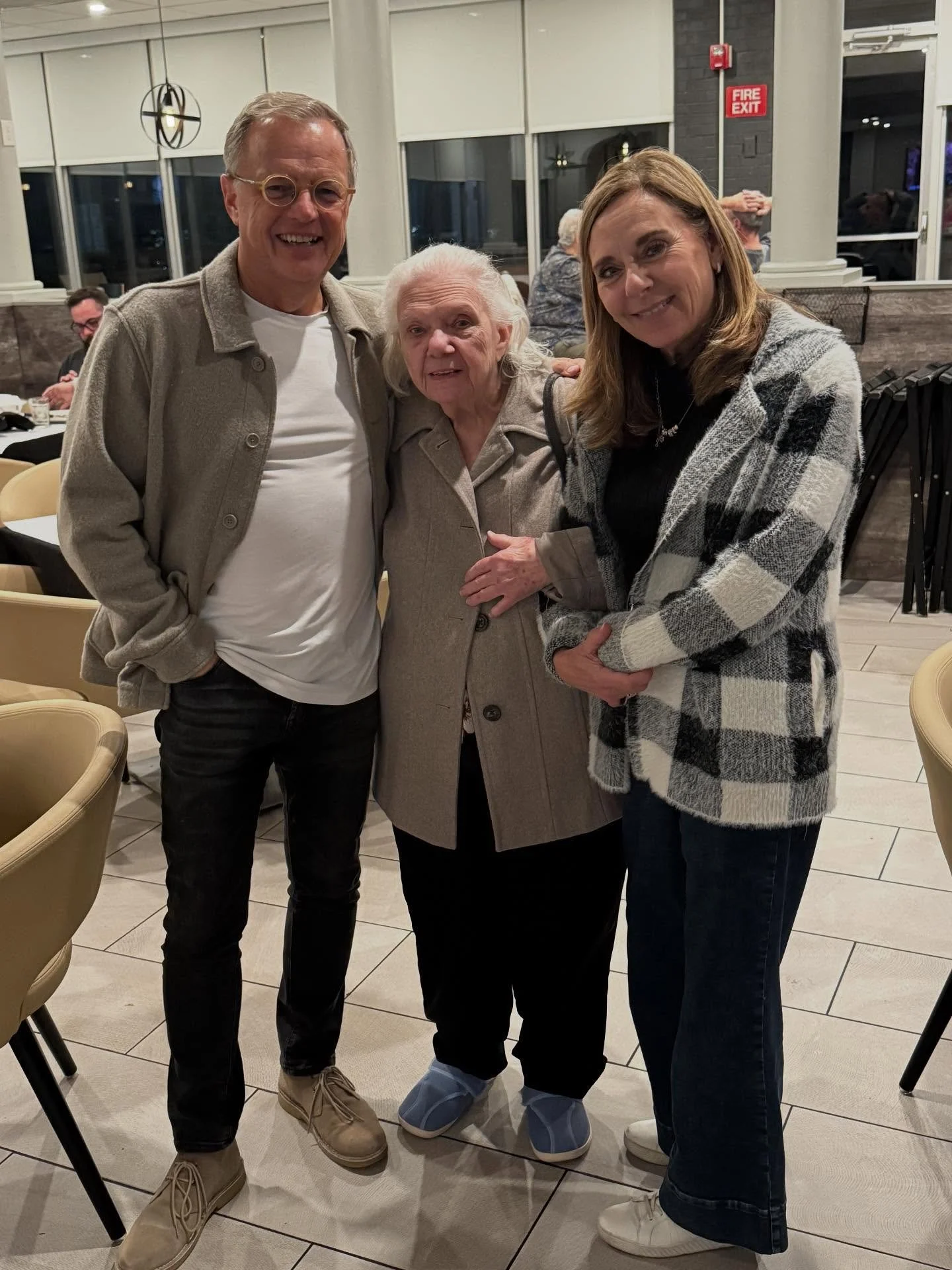 Honor your father and mother. We have one parent left on this side of heaven. 90 and still kicking. Dinner at Italian restaurant that Rozanne&rsquo;s dad took me to when I dated Rozanne at age 15. Tonight, unlike all those other times&hellip;I paid. 