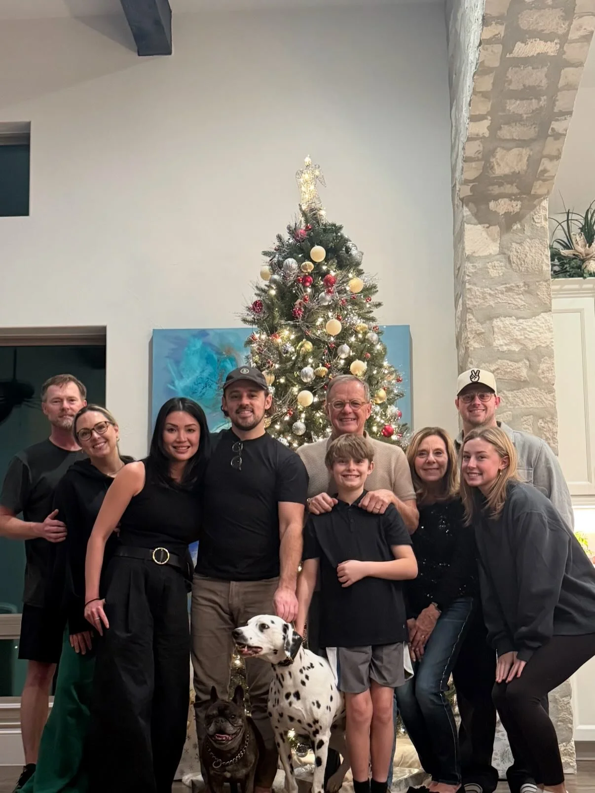 Merry Christmas from our family to yours. Not all of us but a room filled with love. Thanks to my wife, mom, Nona, for an amazing Christmas meal. Thank God for provision and Jesus his son for salvation by grace.