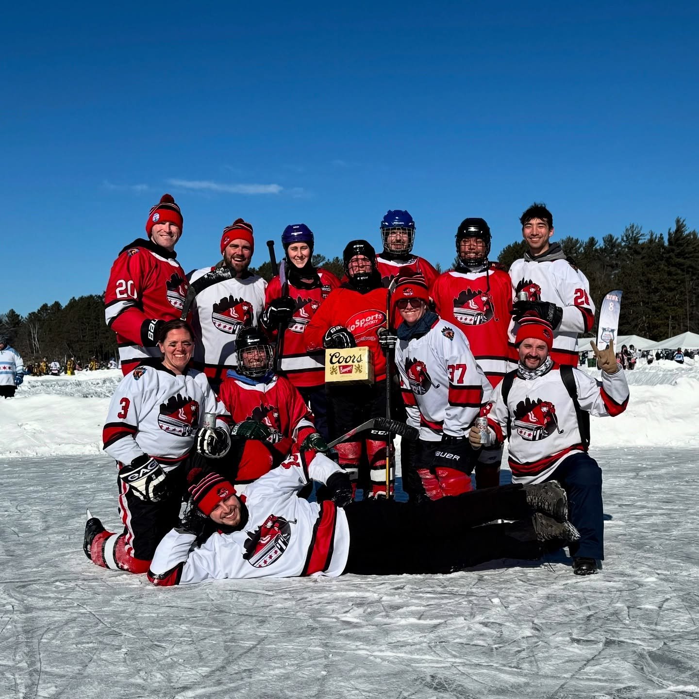 This past weekend reminded our CGHA team that while hockey brought us together, it&rsquo;s our friendships and camaraderie that keep us together.

It reminded us to embrace whimsy &mdash; to say yes to each other as we make up ridiculous games and fi