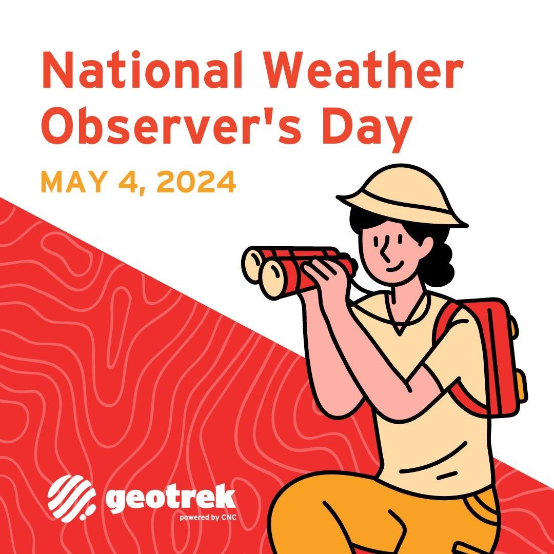 🌦️ Happy National Weather Observers Day! 🌪️

Today, we celebrate those who keep their eyes on the skies! Whether they're out in the field chasing storms, analyzing data in the lab, or presenting forecasts on TV, weather observers play a crucial rol