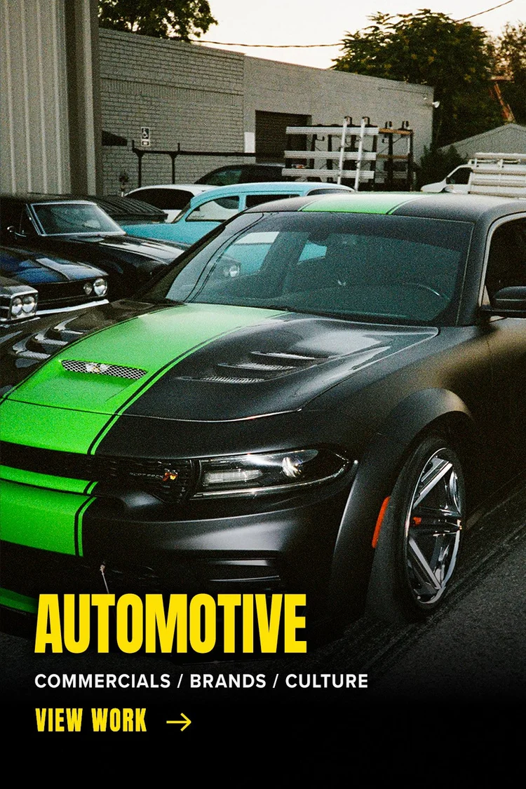 Automotive films by Studio Boman