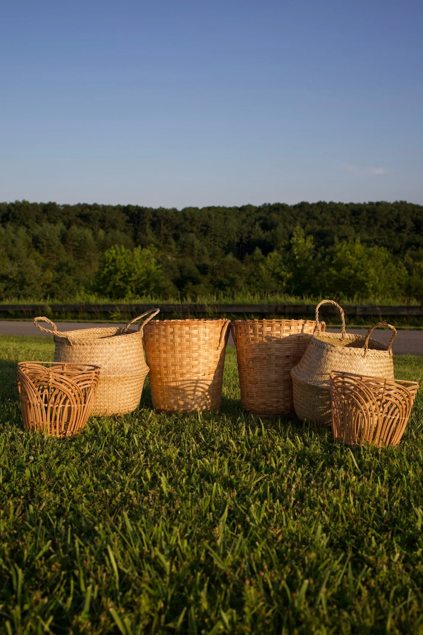 Rattan baskets