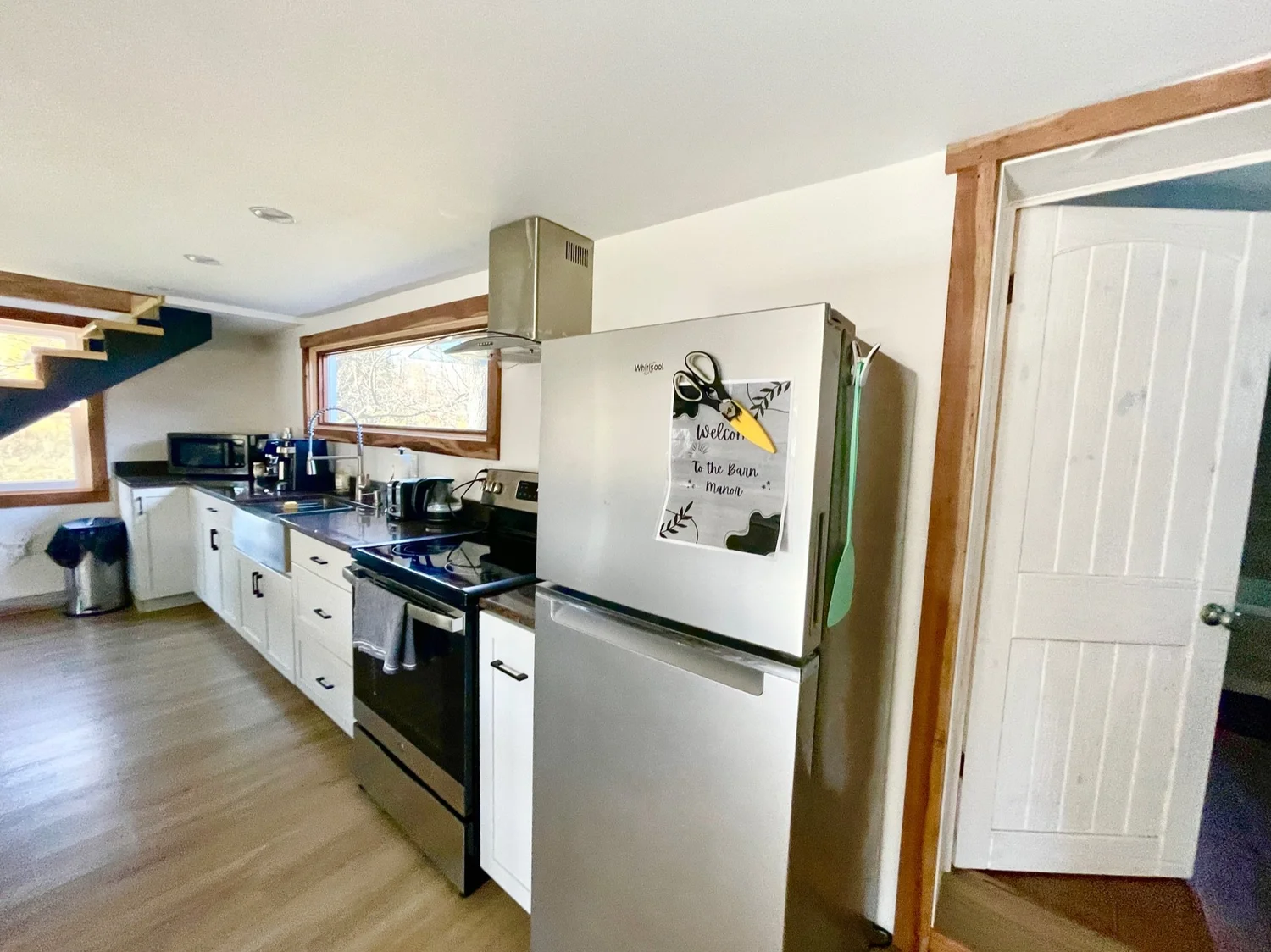 The kitchen at Barn Manor