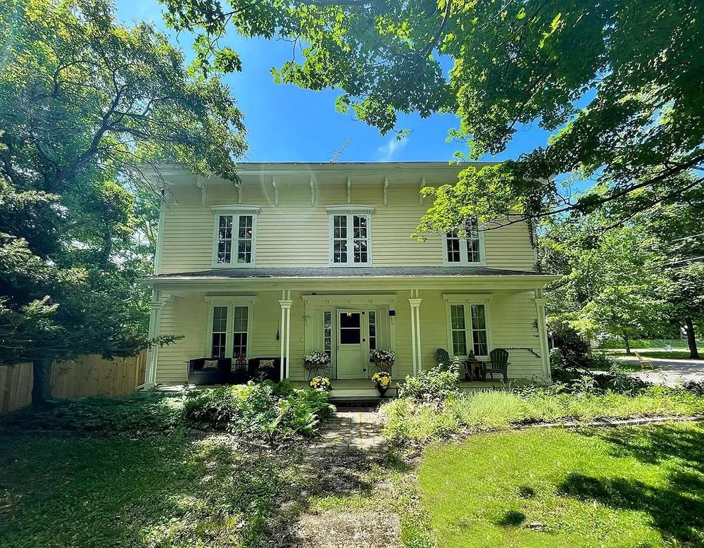 Baldwin Manor, an Italianate house in Trumansburg village