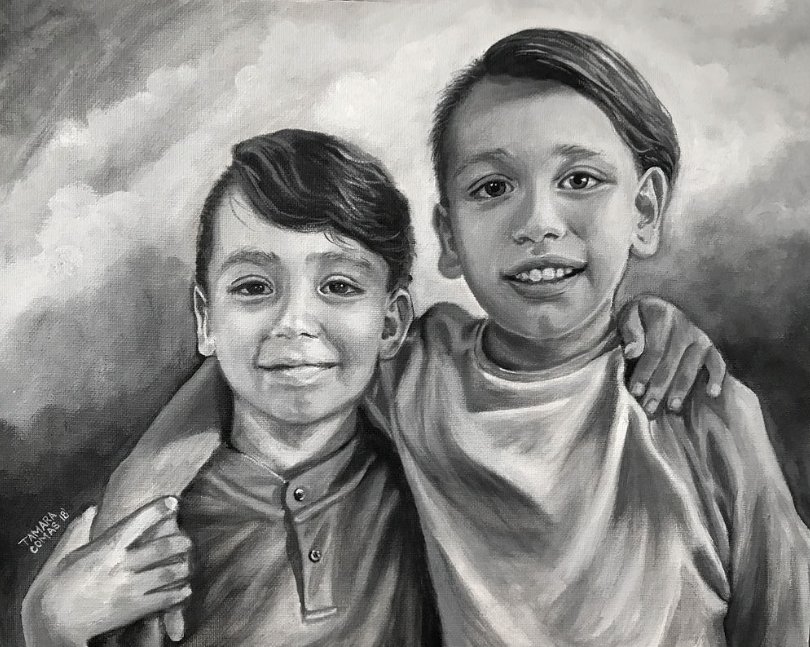 11"x14" Acrylic on Canvas