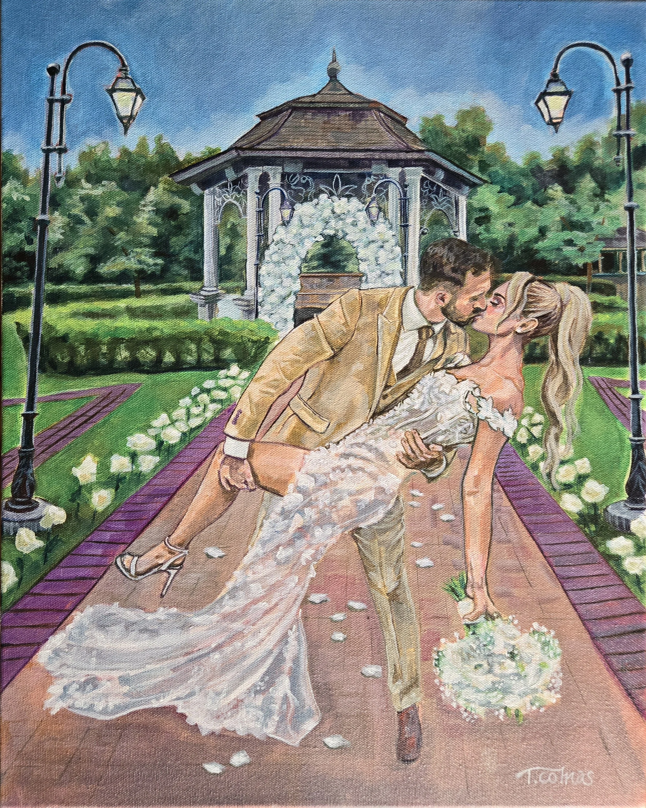 16"x20" Acrylic on Canvas