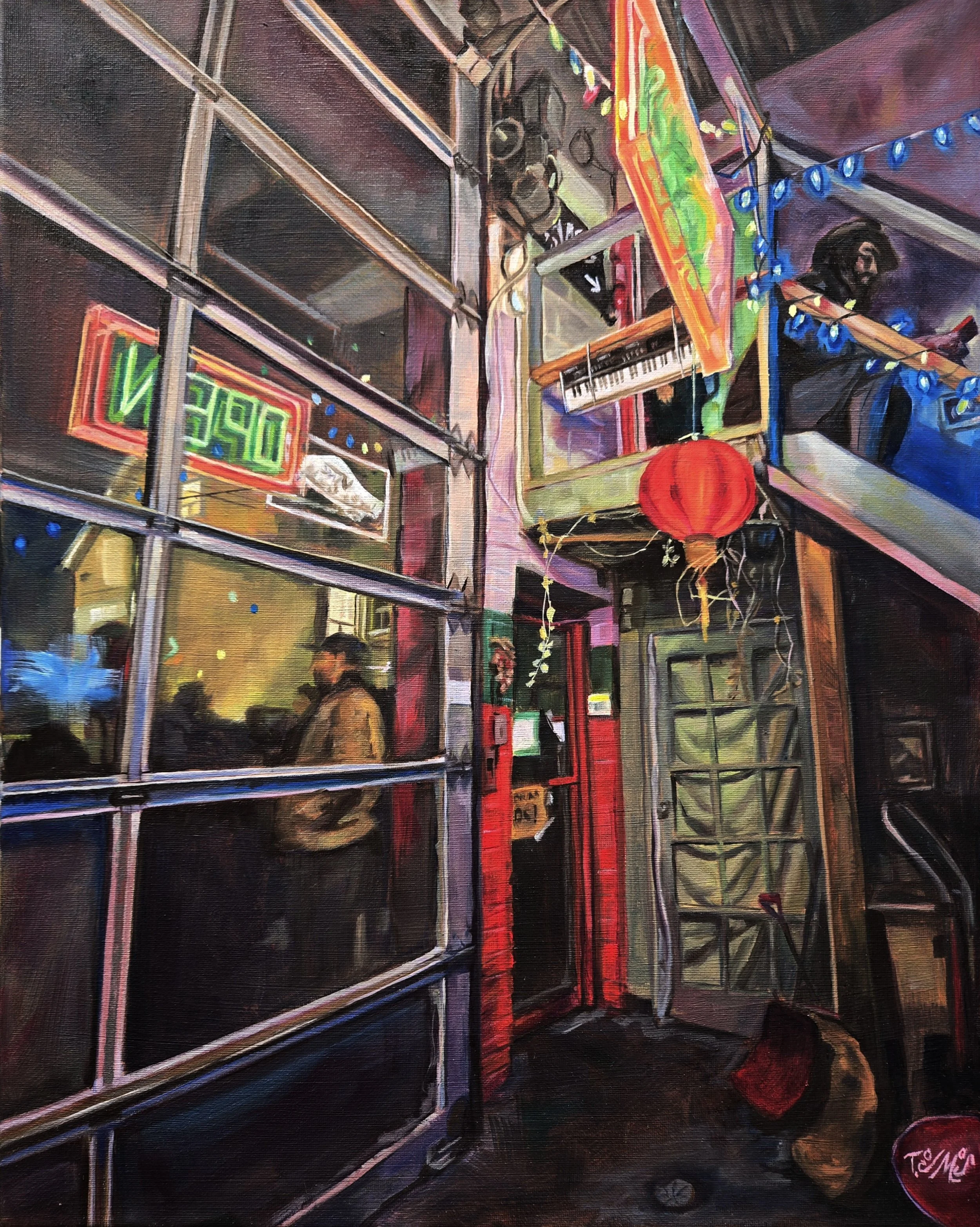 After Hours, 16"x20" Oil on Canvas