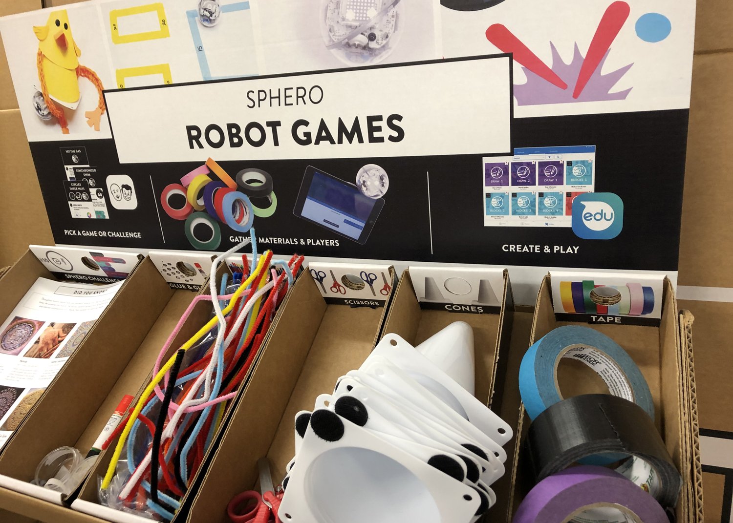   Additional Robotics challenges and games supplies  