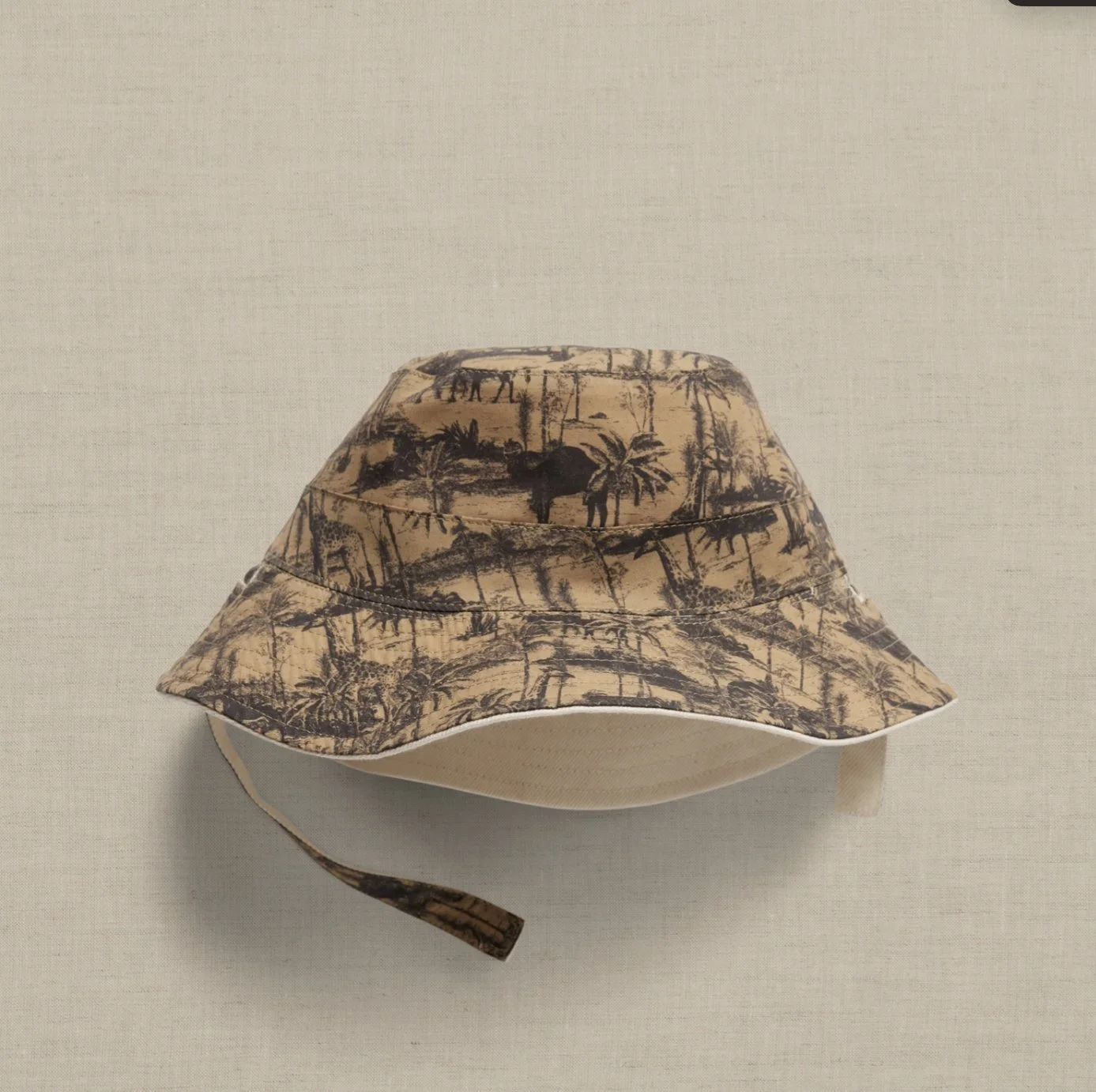 REVERSIBLE BUCKET HAT FOR BABY + TODDLER