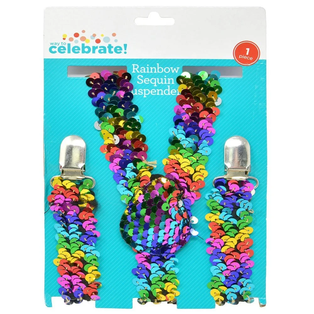 Rainow Sequin Suspenders