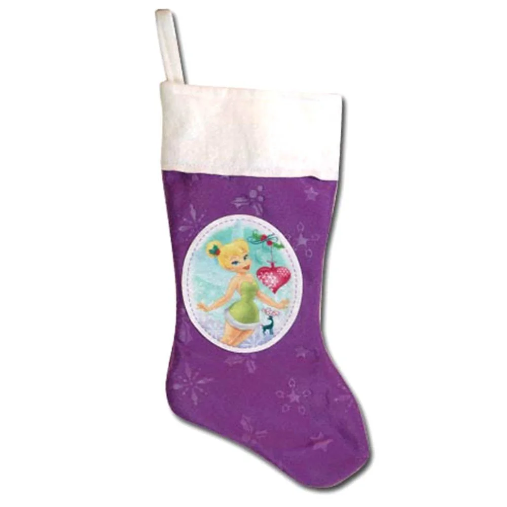 Tinkerbell 18" Felt Christmas Stocking with Patch & Hangtag