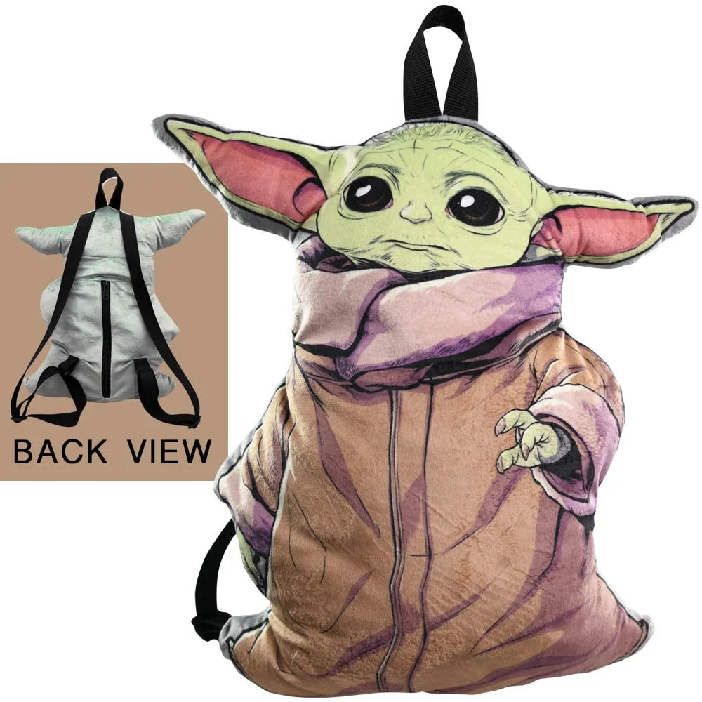 Star Wars "The Child" Baby Yoda 3D Shaped Nylon Backpack 14-16"