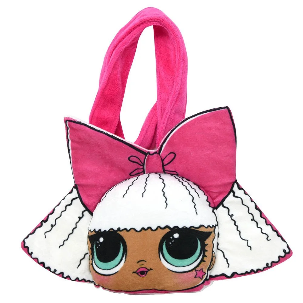 LOL "Diva "Head Shaped Plush Shoulder bag with Hangtag