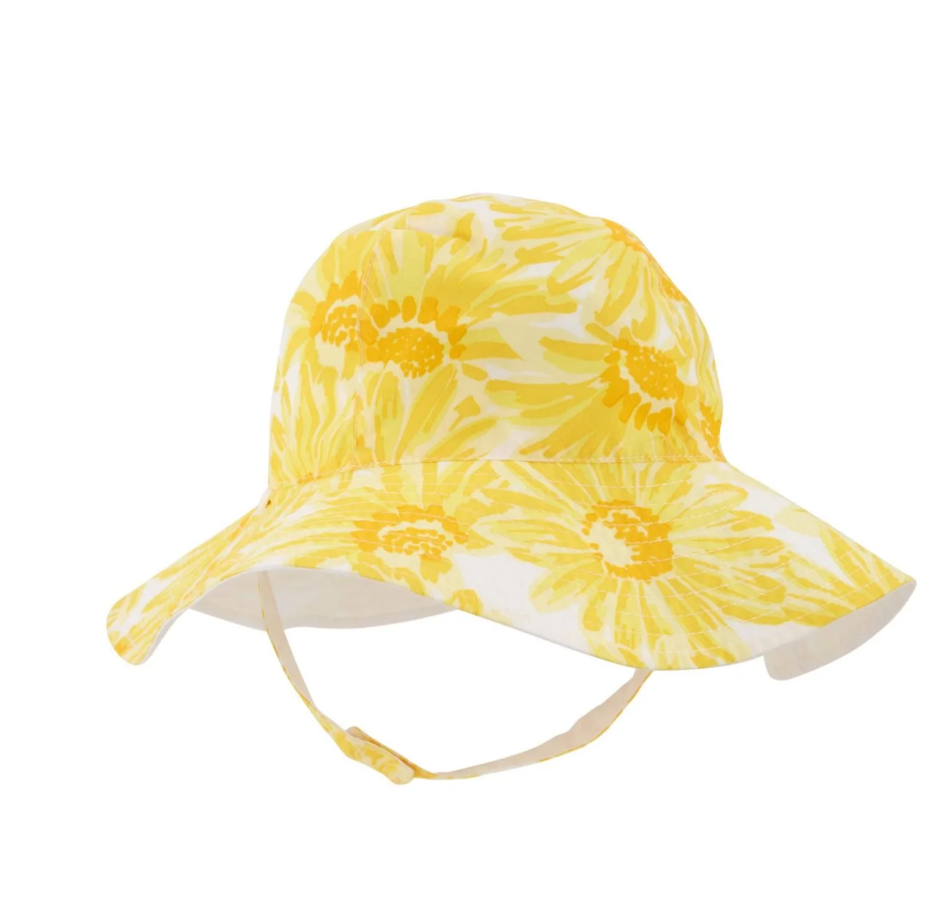 Baby Reversible Sunflower Sun Hat