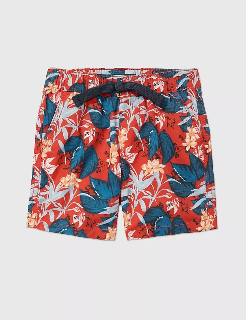 Babies Tropical Print Pull-On Short
