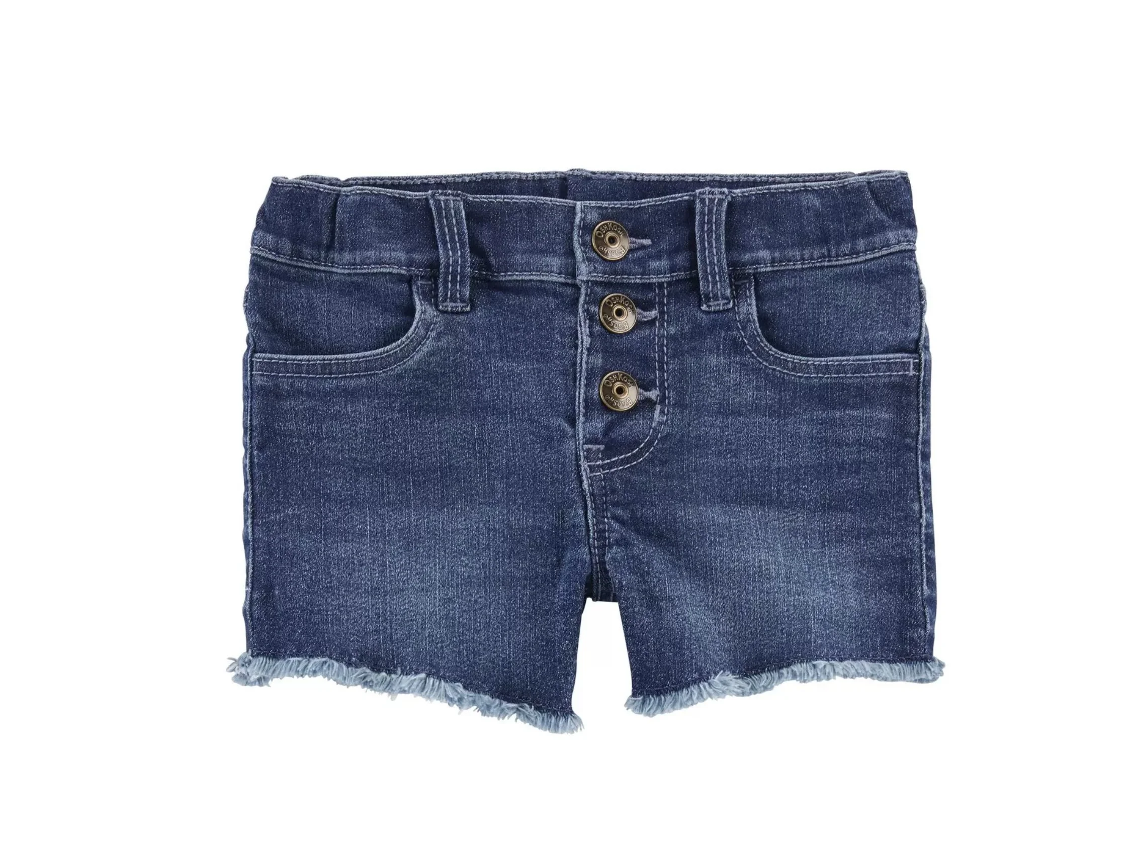Toddler Iconic Denim Shorts: Button-Front Remix