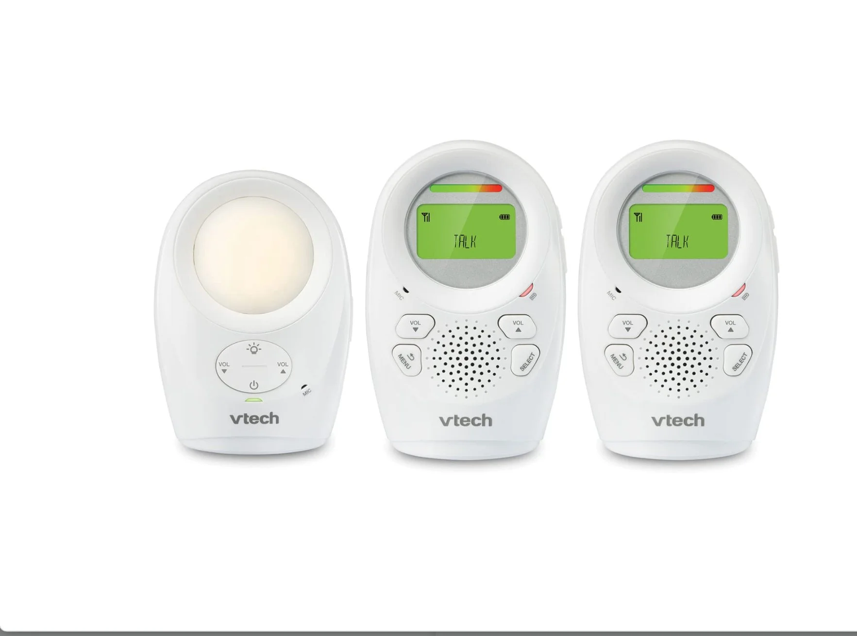 VTech DM1211-2 DM1211 Digital Audio Baby Monitor