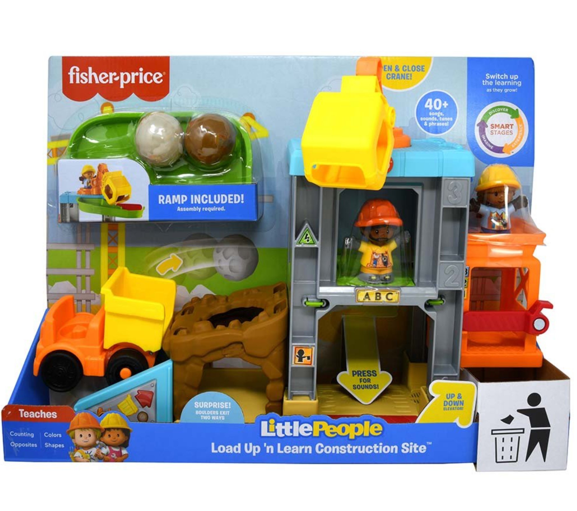 DP Little People Load Up & Learn Construction Site