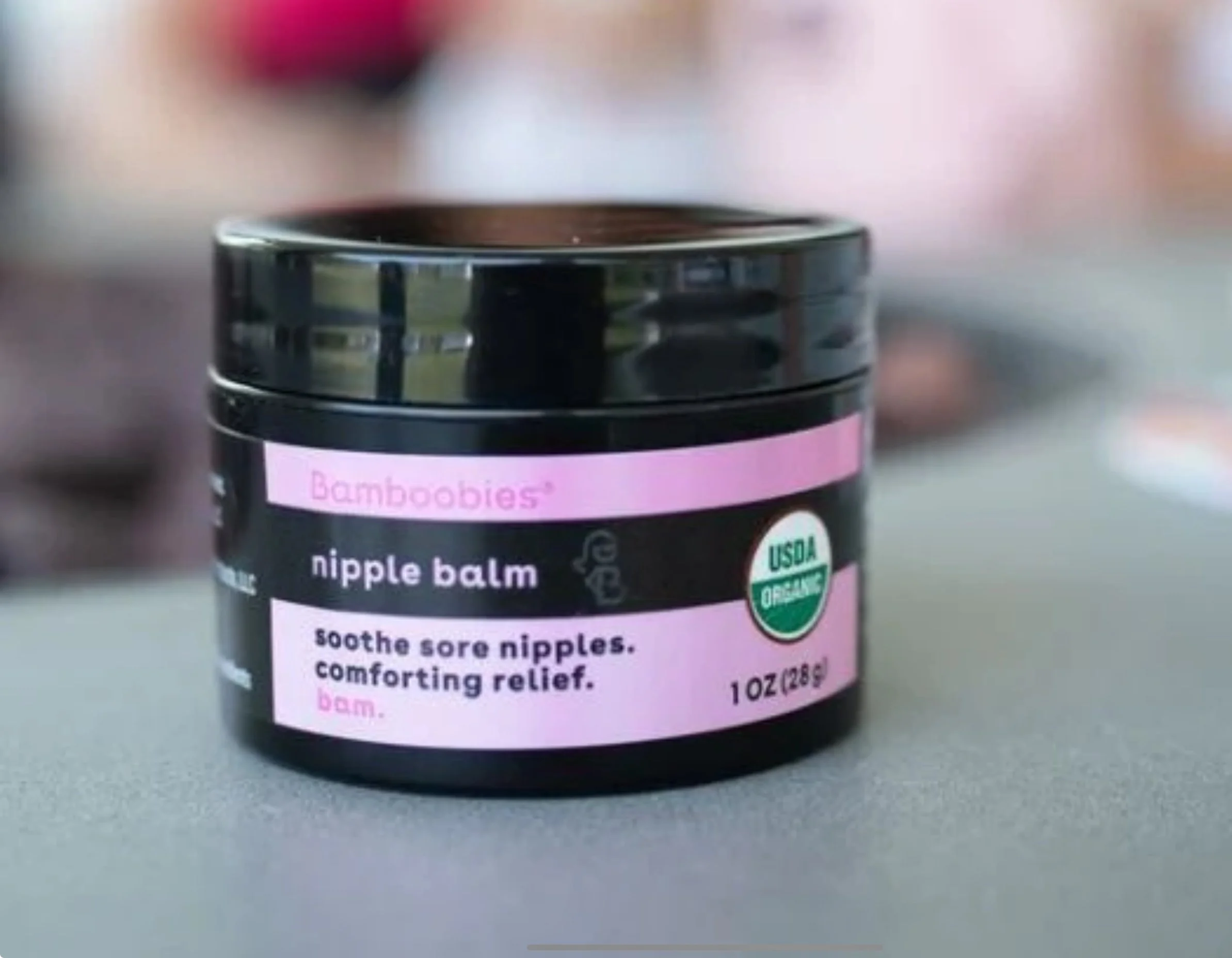 organic nipple balm