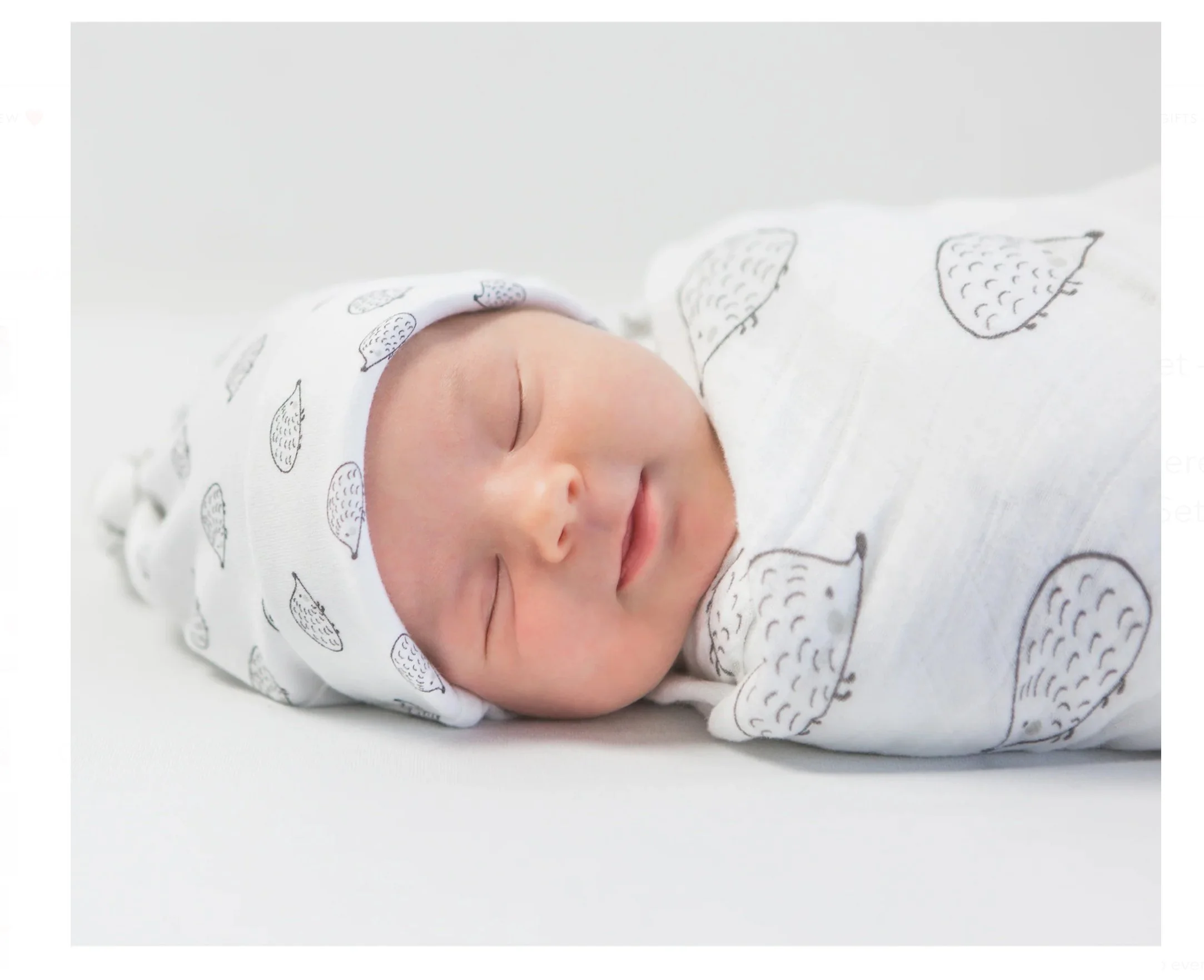 SwaddleDesigns Starter Set - Ultimate, Muslin Swaddle, Swaddle Wrap, and Heathered Gray Omni Newborn Gift Set, Sterling