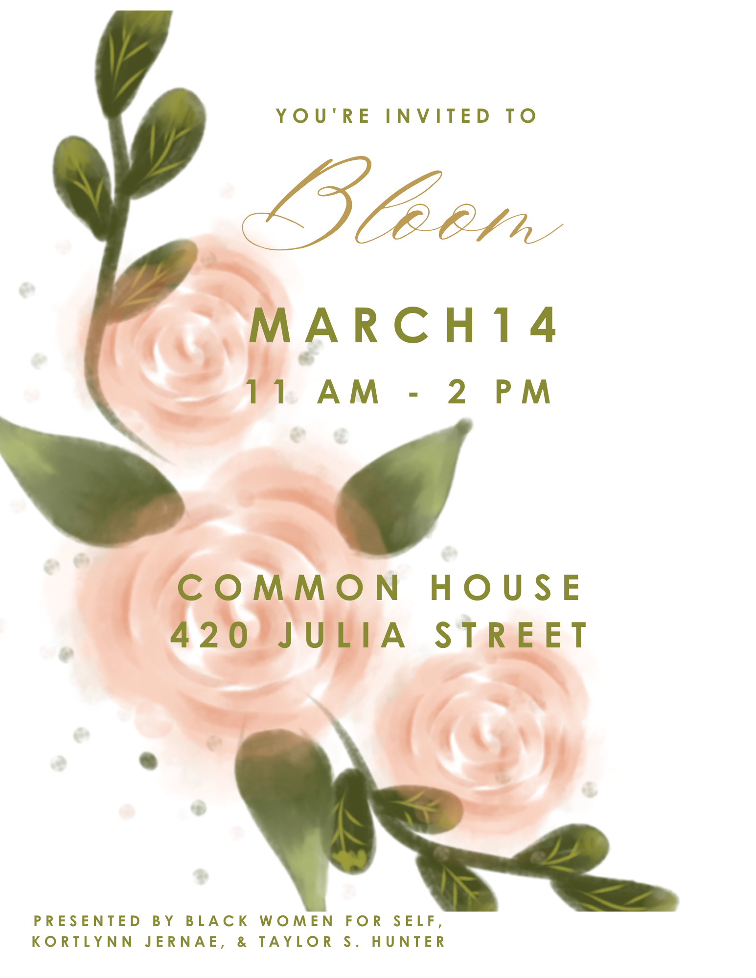 Bloom: A Floral Portrait Experience