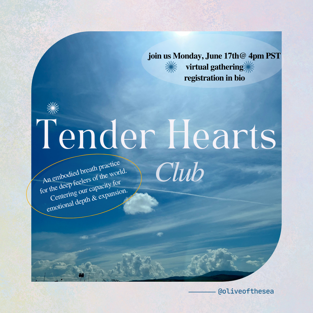 Tender Hearts Club -Virtual Gathering