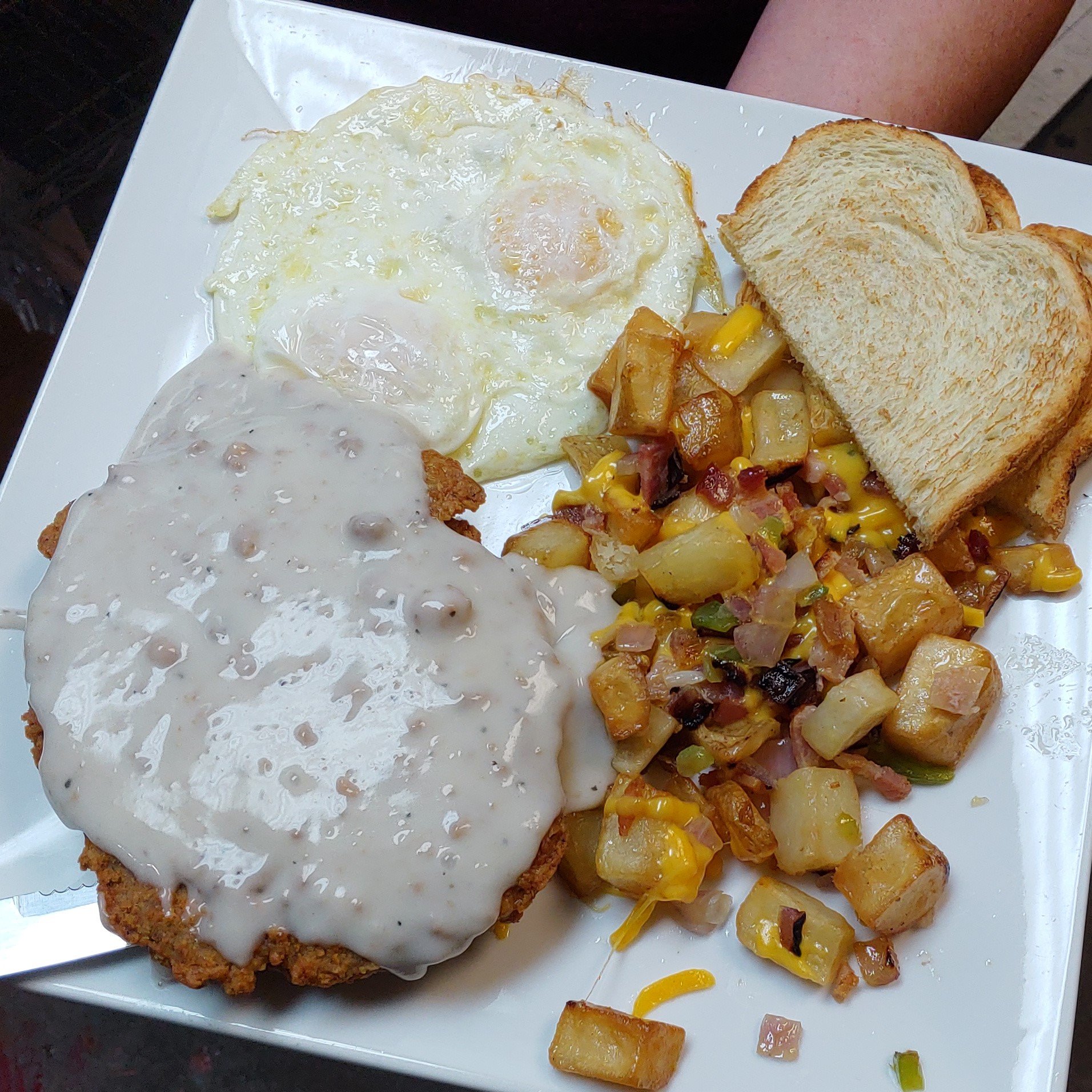 Chicken Fried Steak Breakfast Elko