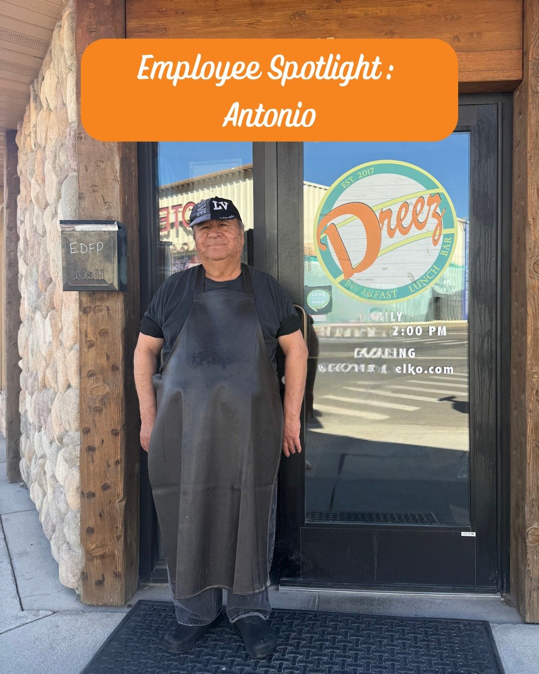 🌟 Employee Spotlight: Antonio 🌟
Meet Antonio, one of the steady, behind-the-scenes heroes here at Dreez! After 8 years of hard work and dedication, he’ll soon be heading back to Mexico to reunite with family—and we’re going to mis