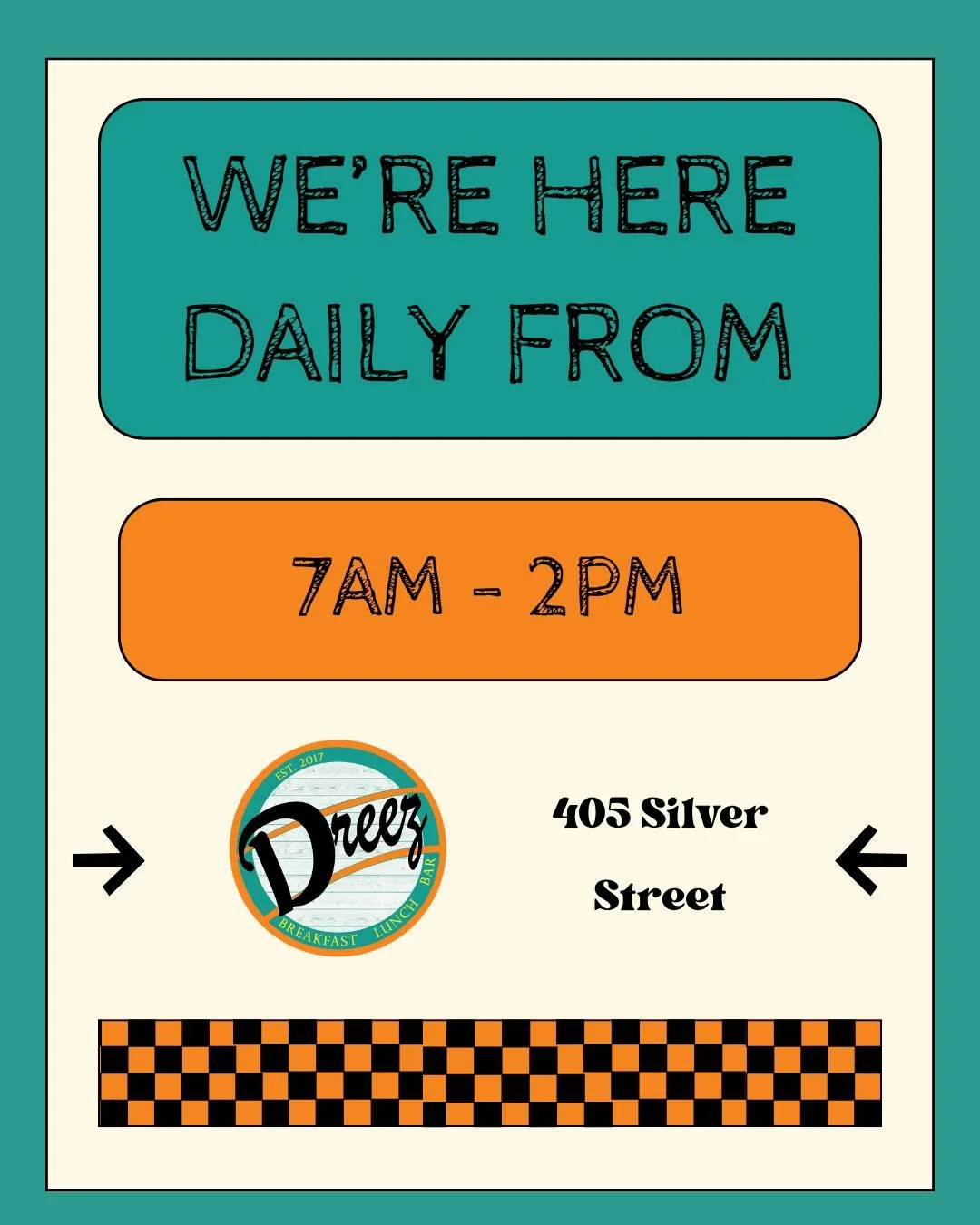 Whether you’re craving something savory or sweet, we’re ready for you!
Stop in from 7AM–2PM at Dreez!
📍 405 Silver St, Elko
#Elkodreez #explorenevada #familyrunbusiness #foodie #elkonv