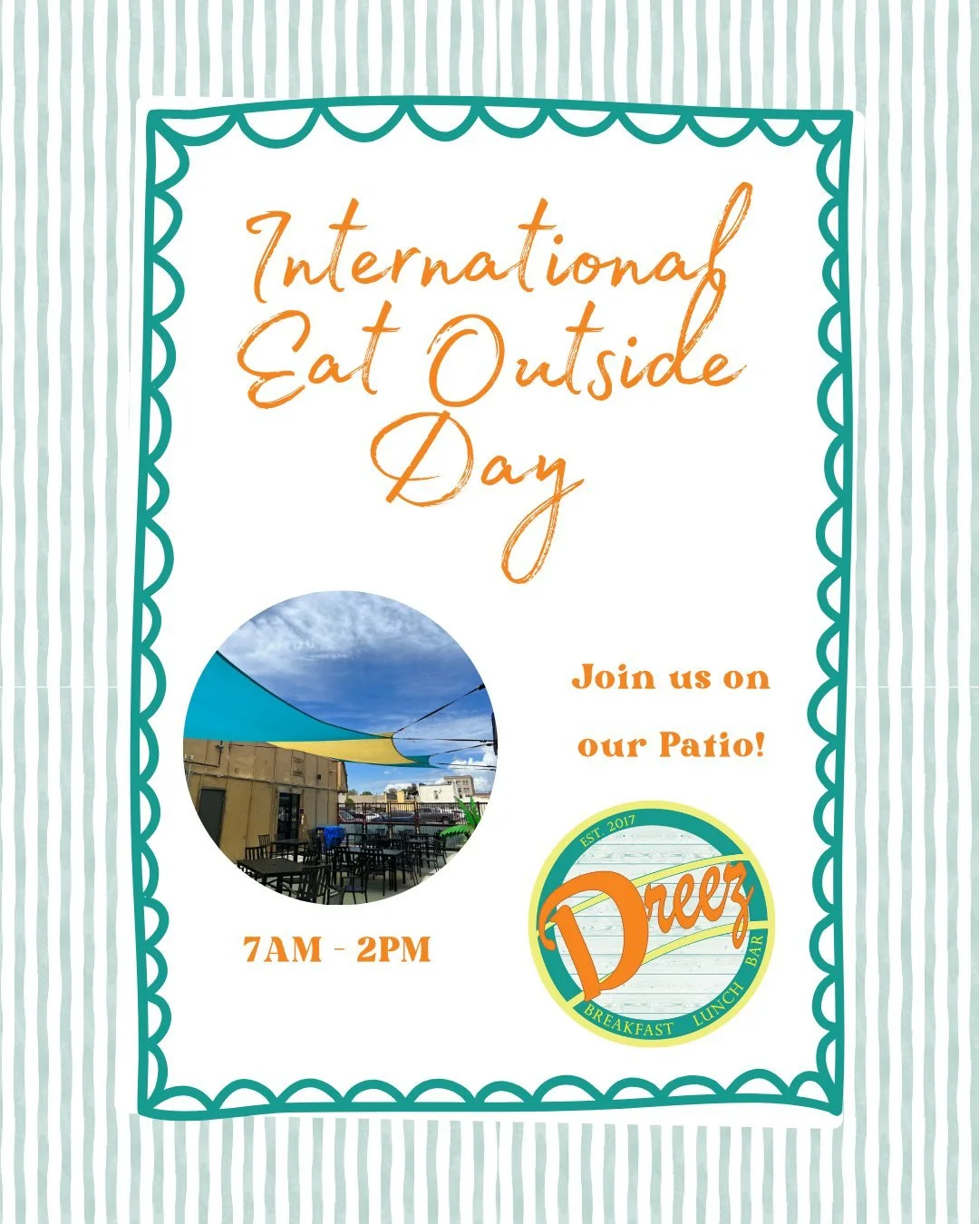 Sunshine, fresh air, and good food—what more could you need? ☀️🍴
Celebrate Eat Outside Day with a delicious meal on our patio!
📍 405 Silver St, Elko
#Elkodreez #explorenevada #familyrunbusiness #foodie #elkonv #nevadalife #nv #nevadafood