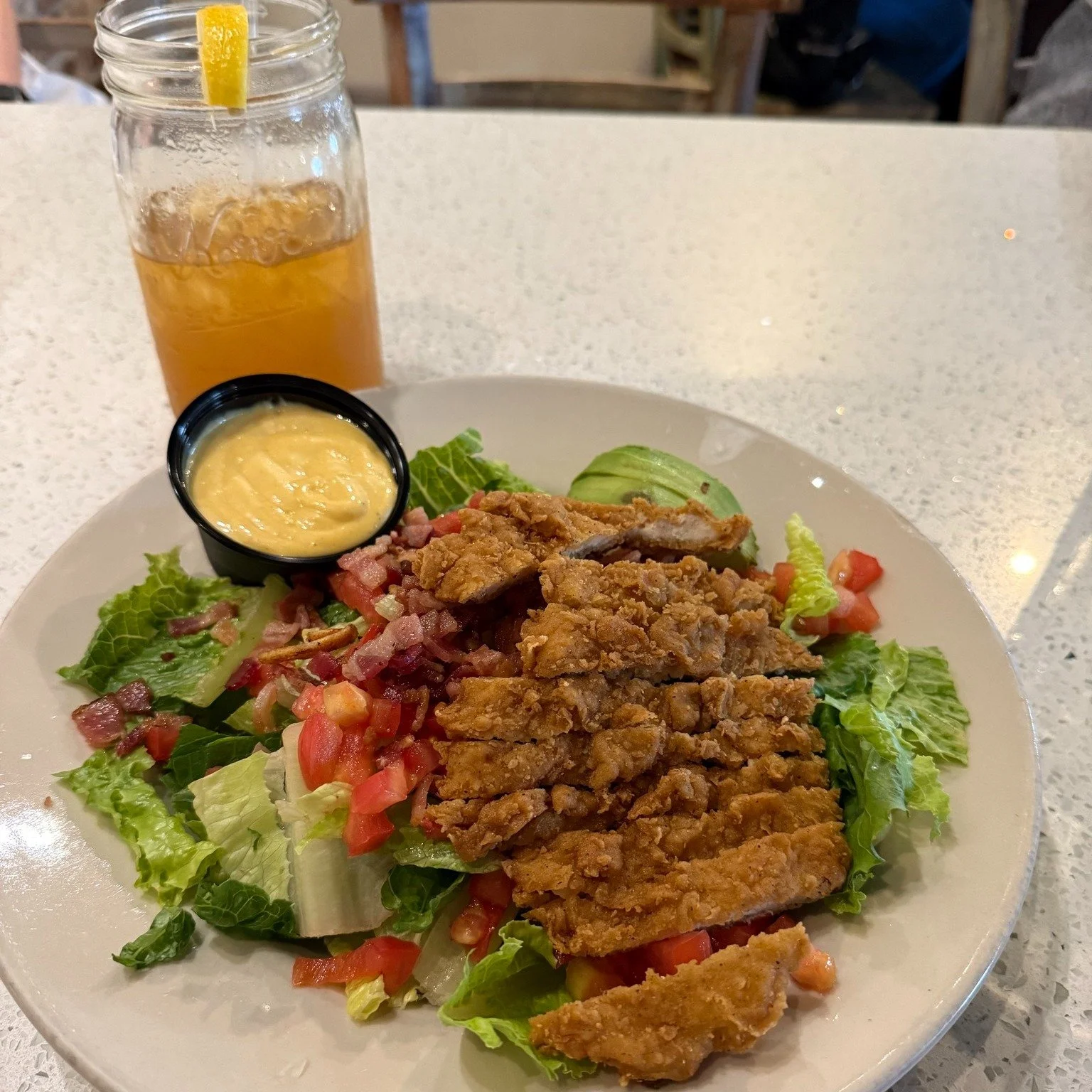 Who says lunch can&rsquo;t be light and satisfying? This salad brings together vibrant veggies, bold flavors, and just the right amount of crunch. It&rsquo;s a midday meal that fuels your body and delights your taste buds! 

🕗 7am &ndash; 2pm 

 

#