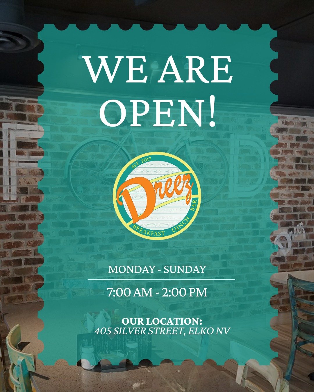 At Dreez, we believe every meal should feel like a favorite.  Whether you&rsquo;re starting your day with breakfast, catching up with friends over brunch, or grabbing a quick lunch, we&rsquo;re here to serve up fresh flavors and friendly smiles. 🥞

