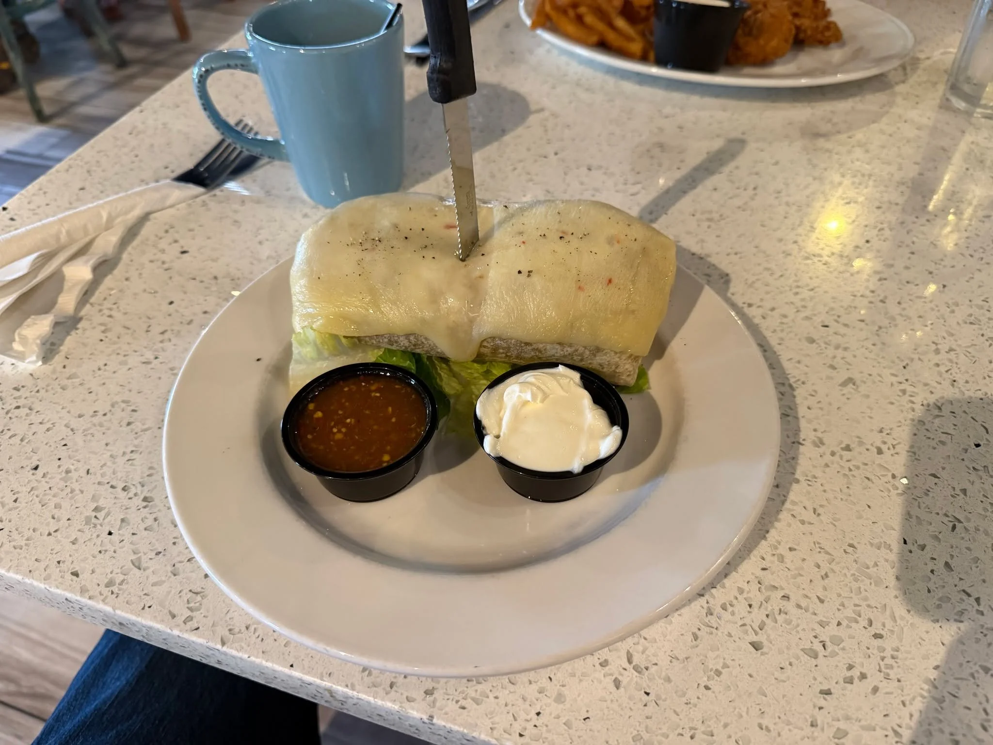 Start your morning with something hearty. Our breakfast burrito is loaded with flavor and served just how you like it. 🌯🍳

Check out our menu https://www.dreezelko.com/breakfast 
#Elkodreez #explorenevada #familyrunbusiness #foodie #brunchspot