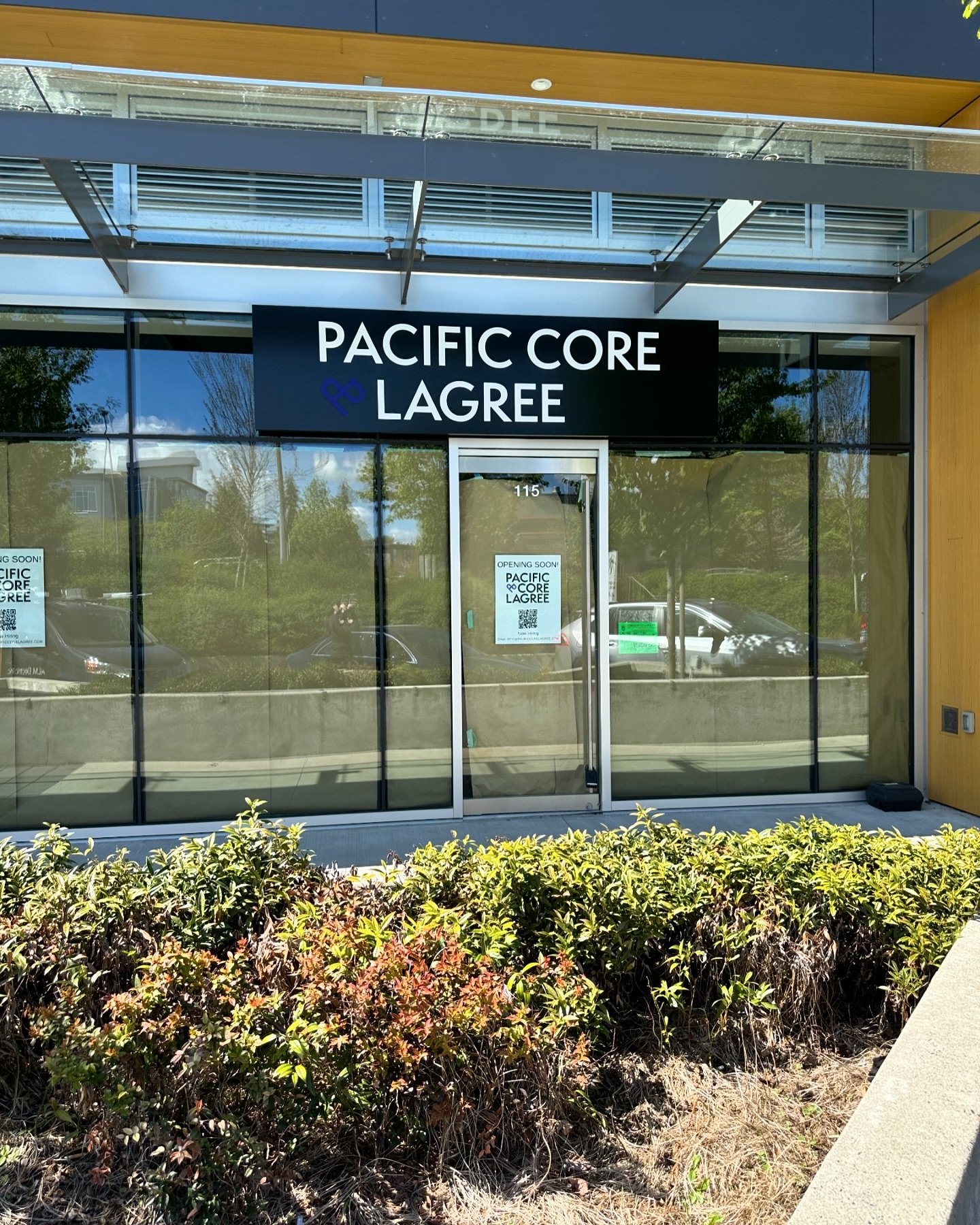 Our fancy new sign was installed!!! What do you think?

#pacificcorelagree #pclagree #langleybc #lagreestudio #itsnotpilatesitslagree #onestepcloser #openingsoon #fitnessstudio