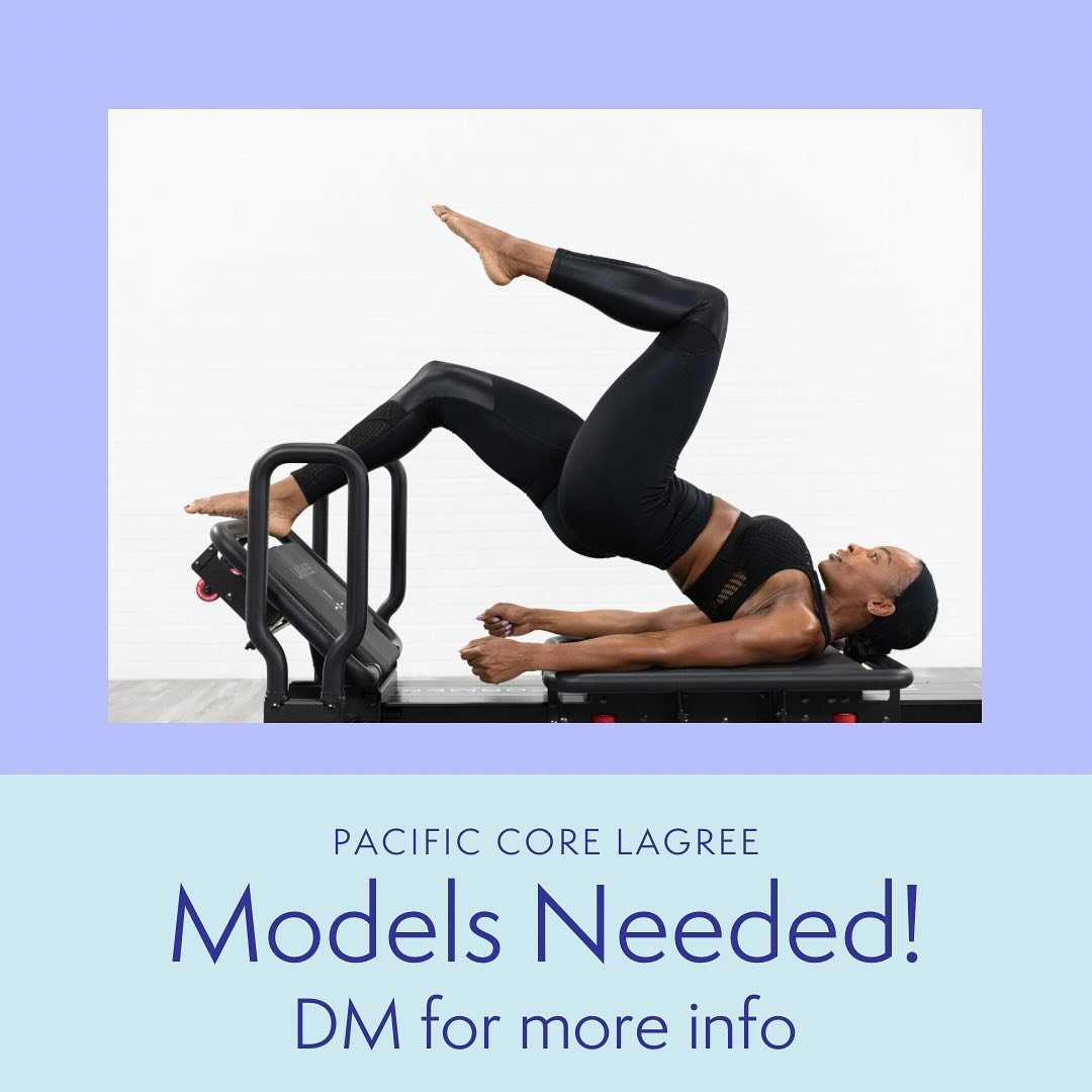 Model call! 

Have you wanted to showcase your fitness?  We are looking for 3 models to help us with our studio photos. You do not need any Lagree experience, just a great attitude! 

If you are interested please DM me! 

*you must have transportatio