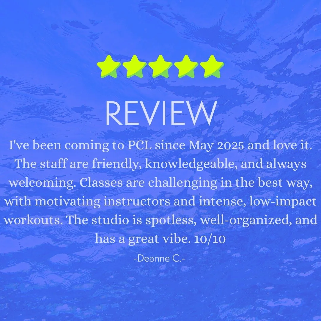 ✨ Member Love Spotlight ✨

At Pacific Core Lagree, this is exactly what we strive for, high-energy classes, supportive coaching, and results that keep you coming back for more. Ready to feel it for yourself?

Book your next class and join the vibe.


