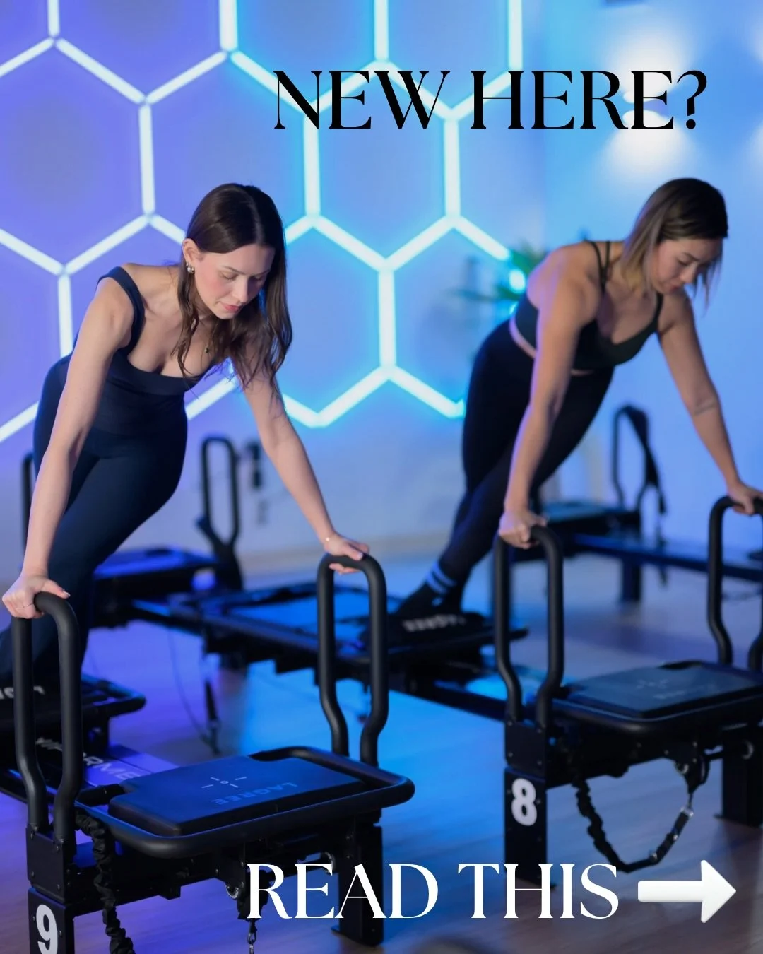 First time? We can&rsquo;t wait to meet you! But in the meantime here are a few reminders. 

Please arrive 15 minutes early so we can walk you through everything and get you feeling comfortable and confident on the machines before class begins.

12-h